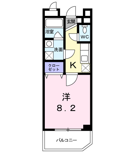 シャンドフルールの間取り