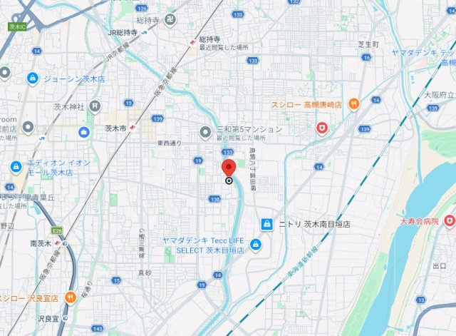 星見レスガスの地図