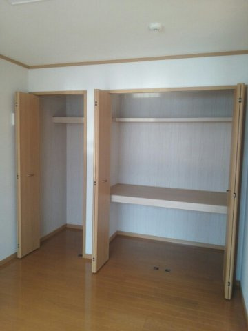 エクセルハウスの収納
