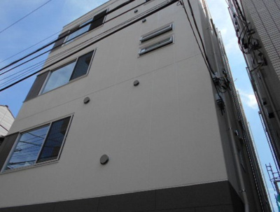 【外観】 | グレイスコート月島 | オートロック、モニター付きインターホン、宅配BOX、敷地内ゴミ置き場