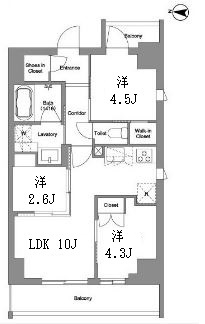BPRレジデンス東日暮里の間取り