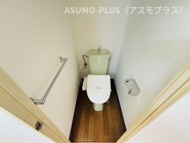筑紫野市二日市北４丁目の賃貸マンションのトイレ|別号数タイプ