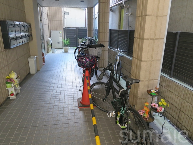 メゾン橘のその他共用部分|敷地内駐輪場あります♪