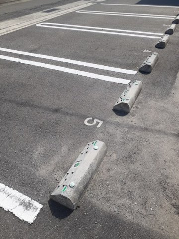 ル・グラン矢三　Ⅱの駐車場|駐車場に車を止められます