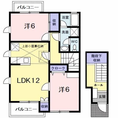 ハーブマンション　武中の間取り