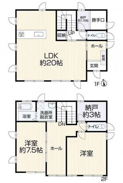 【間取り】の画像