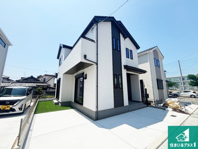 堺市美原区阿弥　新築一戸建ての外観|安心の10年保証！外観を美しく保ち、雨水で汚れを落とします！気になることがありましたら、お気軽にお問い合わせください！