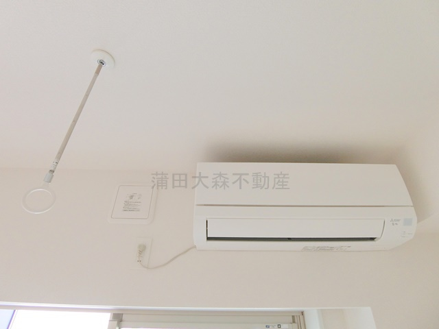 リヴシティ蒲田イーストの設備|エアコン　室内物干し