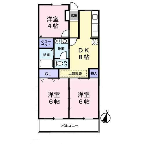 リヴェール本郷台の間取り|※現況有姿となります。