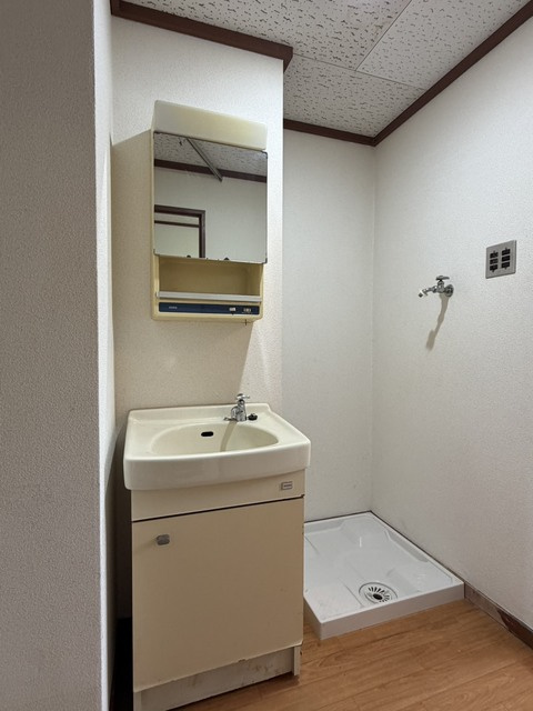 本通6丁目ビルの洗面所