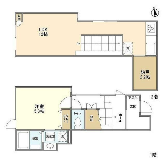 ｇ　ＬＤＫⅢ(ジーエルディーケースリー)の間取り