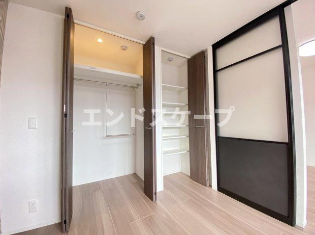 D-ROOM紅雲町Cの収納|高崎、前橋のお部屋探しはエンドスケープまで！お客様の理想お聞かせ下さい♪