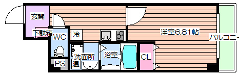 【間取り】 | みおつくし江戸堀