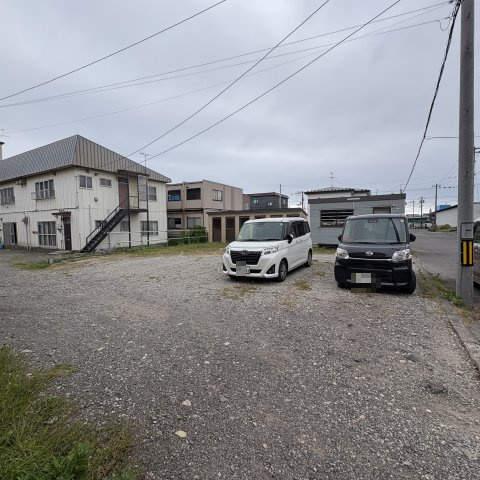Kアパートの駐車場