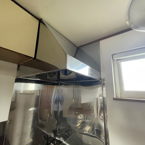 Kアパートのキッチン