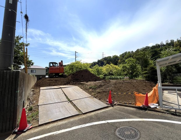 横浜市緑区長津田みなみ台２丁目新築一戸建ての外観|2026年10月下旬完成予定