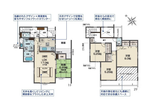 横浜市緑区長津田みなみ台２丁目新築一戸建ての間取り