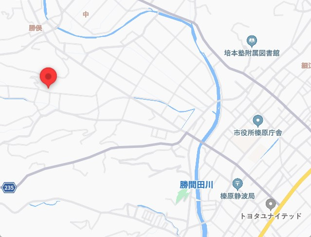レピュート山崎 の地図