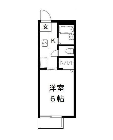 柏市豊四季のアパート