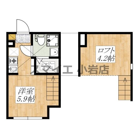ラヴィ新小岩の間取り|間取り☆
