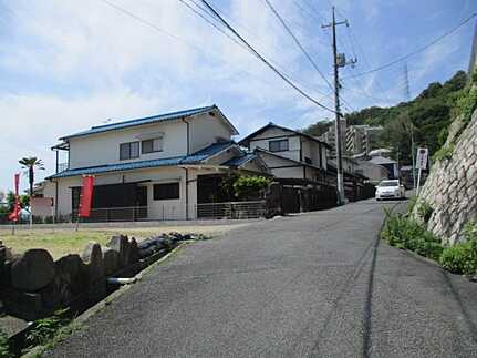 西区新庄町の前面道路含む現地写真