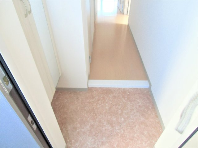 習志野市奏の杜１丁目の賃貸マンションの玄関|シューズボックスもあり玄関は広く使えますよ