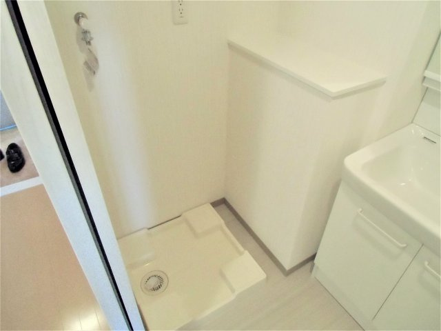 習志野市奏の杜１丁目の賃貸マンションのその他|基本ですね室内洗濯機置き場