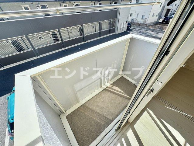Freesiaのバルコニー|高崎、前橋、伊勢崎エリアのお部屋探しはエンドスケープまで！お客様の理想お聞かせ下さい♪