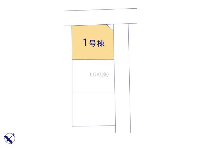 【区画図】 | 新築戸建／ふじみ野市上福岡５丁目（全3棟）