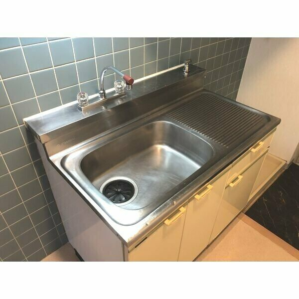 名古屋市中区栄５丁目の賃貸マンションのキッチン