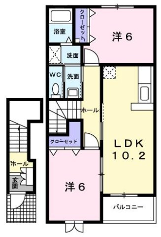 グレースカントリーⅡの間取り