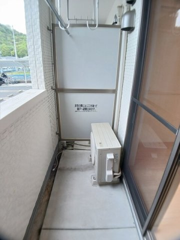 ヒュッゲのバルコニー|陽当たり良好なバルコニーです