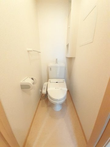 トレンディマイルームＢのトイレ|シンプルで使いやすいトイレです