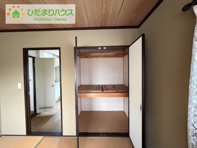 いわき市小名浜玉川南　中古戸建の収納|収納スペースが広いため、布団や季節家電など大型のものを収納できますね