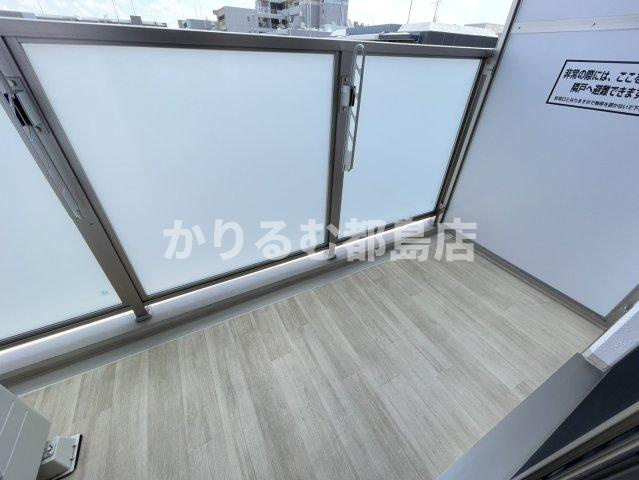 MJC都島レガーレのバルコニー