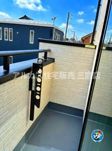 西武新宿線 西武柳沢駅 21分 新築戸建 西東京市泉町1丁目のバルコニー