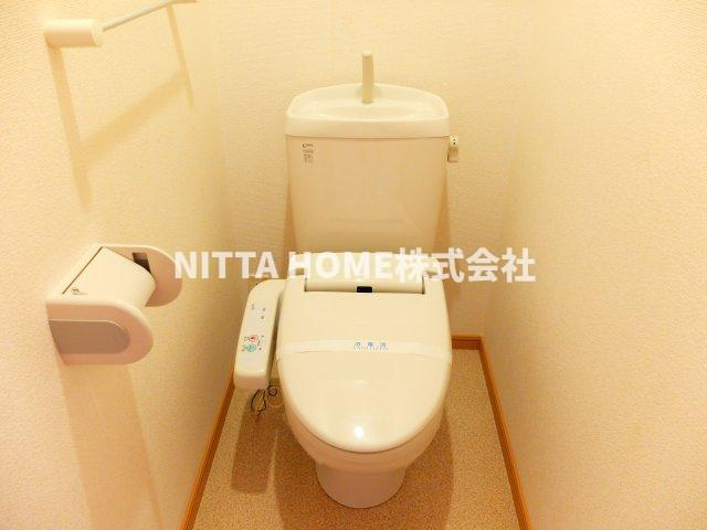 ワイズハウスのトイレ|嬉しいウォシュレット付き＊