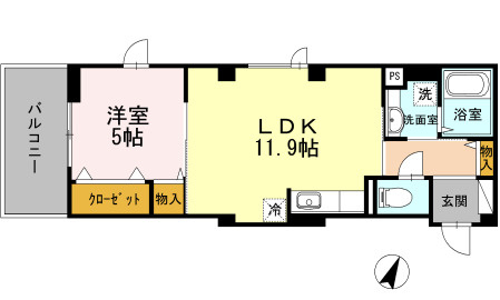 SKYSHORE（スカイショア）の間取り