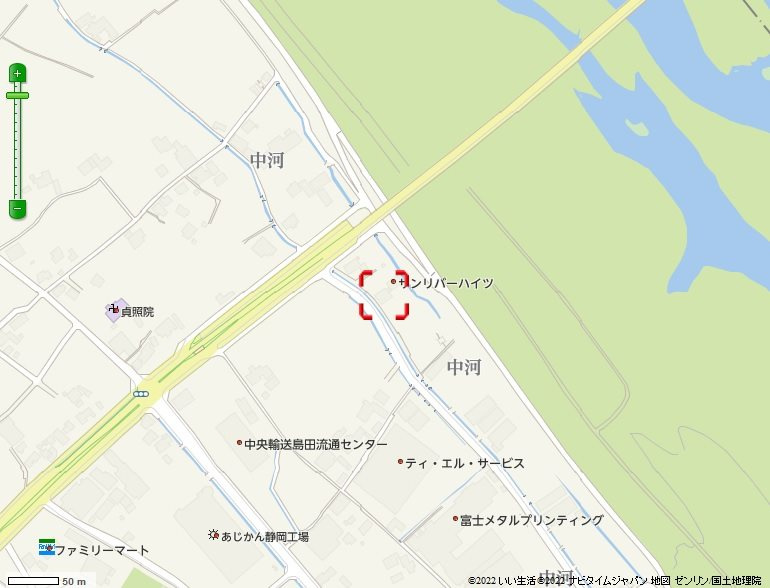 楓（メープル） の地図