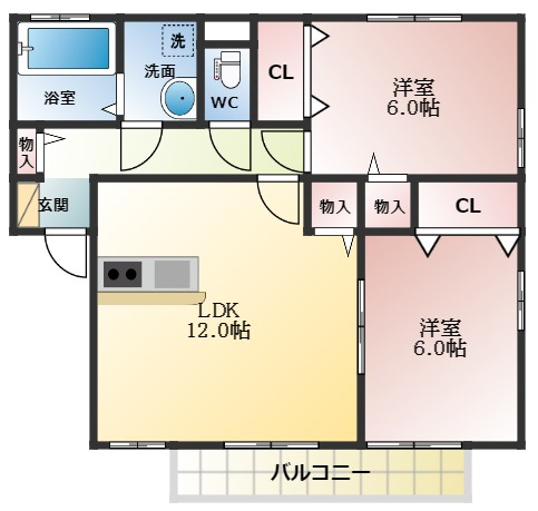 【間取り】 | フローレス サクラ