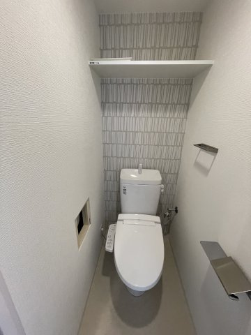 エスリードレジデンス梅田グランデのトイレ|シンプルで使いやすいトイレです