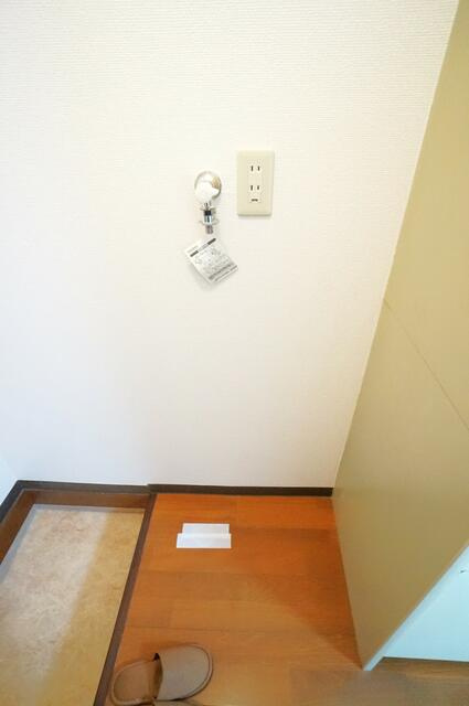 室内洗濯機置き場