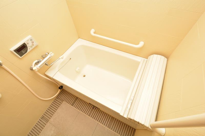 追い炊き機能がついて便利なバスルーム♪