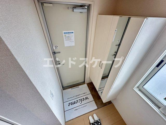 Ｄ'クレアーレの玄関|高崎、前橋のお部屋探しはエンドスケープまで！お客様の理想お聞かせ下さい♪