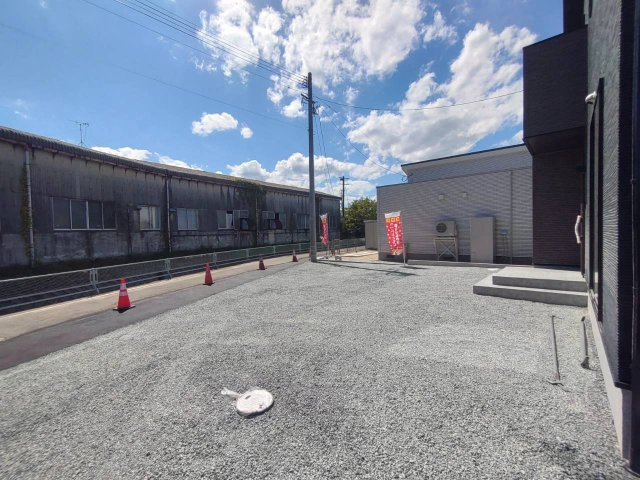 みやま市瀬高町下庄の新築一戸建の駐車場