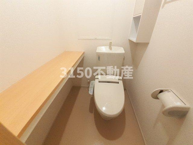 ベルリーナ　Ⅰのトイレ|清潔感のあるトイレです