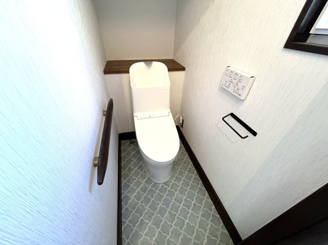 長生郡一宮町一宮　中古戸建のトイレ|内外装リフォーム済み令和8年1月 システムキッチン交換 駐車並列2台可能 一宮海岸車約10分