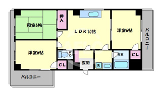 【間取り】 | 生玉パークハイツ | 生玉パークハイツ　間取り