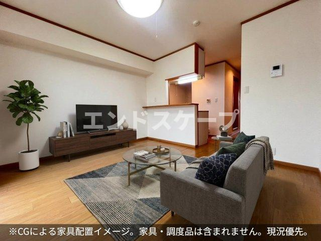 メゾン　ローズアヴニールの居間・リビング|高崎、前橋のお部屋探しはエンドスケープまで！お客様の理想お聞かせ下さい♪