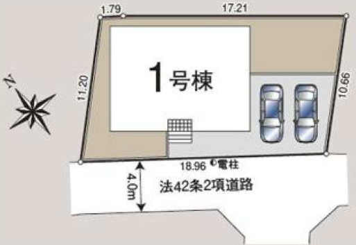 川越市かし野第第3全1棟　新築戸建　クレイドルガーデンの区画図